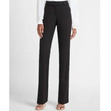 Express Editor Black Barely Boot Dress Pants 4