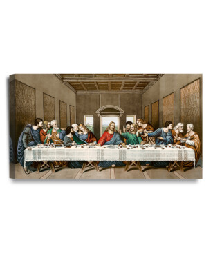 DECORARTS The Last Supper by Leonardo da Vinci Canvas Art Giclee Prints Wall Art