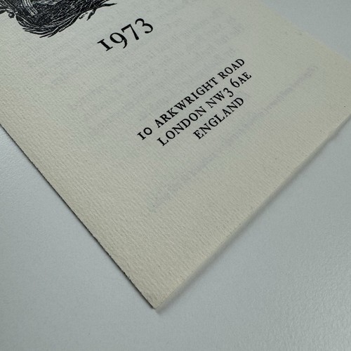 Leaflet to promote Pursuit by Sylvia Plath | The Rainbow Press, 1973 - Picture 3 of 6