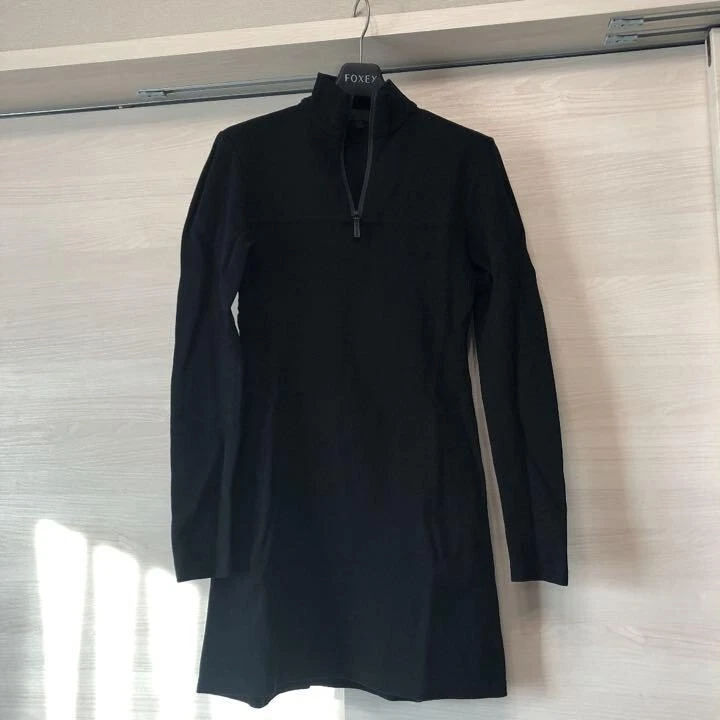 Robe femme GUCCI VIAGGIO taille XS coton nylon polyuréthane noir