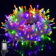 300 LED String Lights Outdoor Indoor, Extra Long 98.5FT Super Bright Christmas L