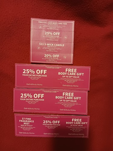 Bath & Body Works Coupons | eBay
