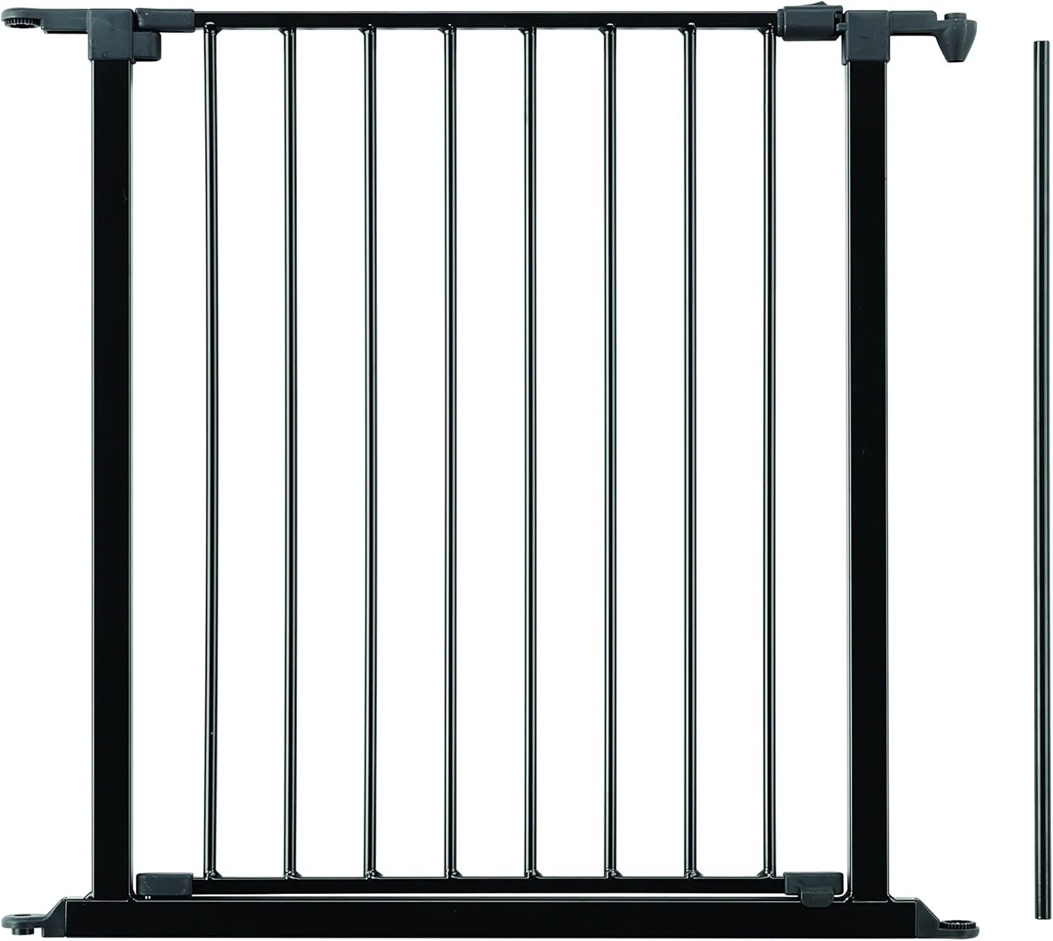 BabyDan Galten Door Section 72 cm Black