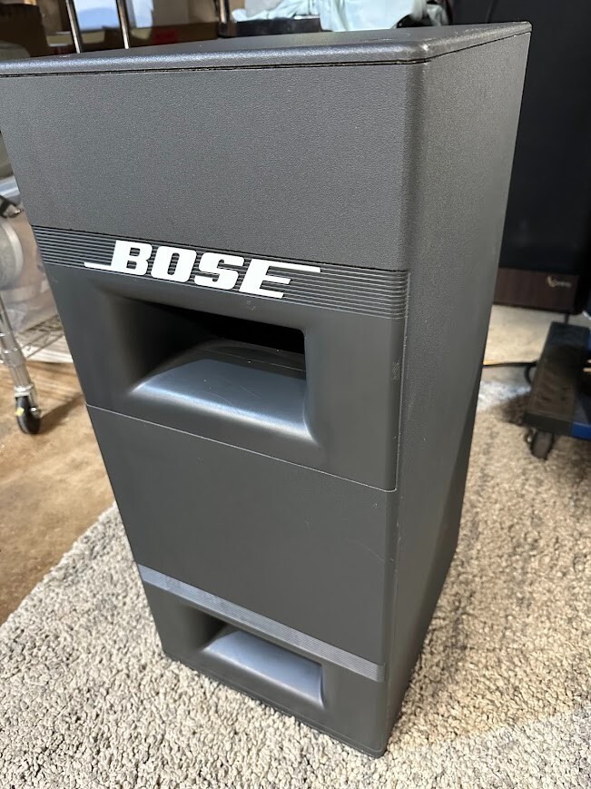 Bose 502B Acoustimass Bass Loudspeaker, Panaray Subwoofer, Gray