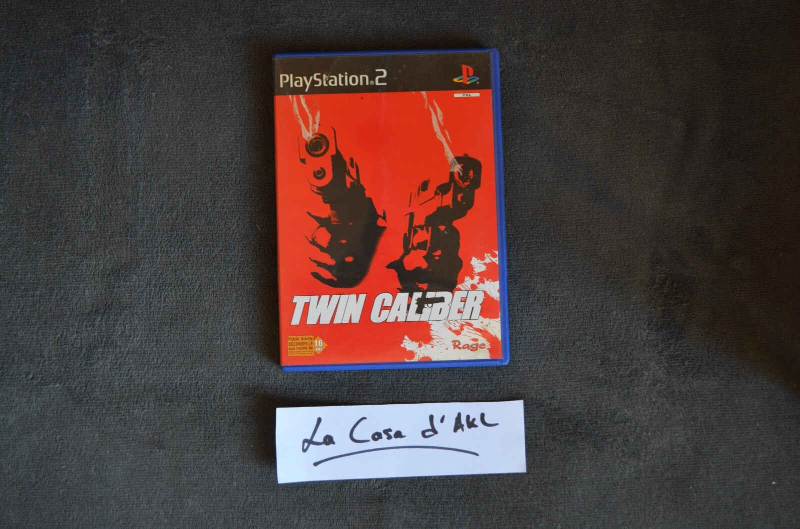 Twin Caliber sans notice sur Playstation 2 - PS2 FR TTBE