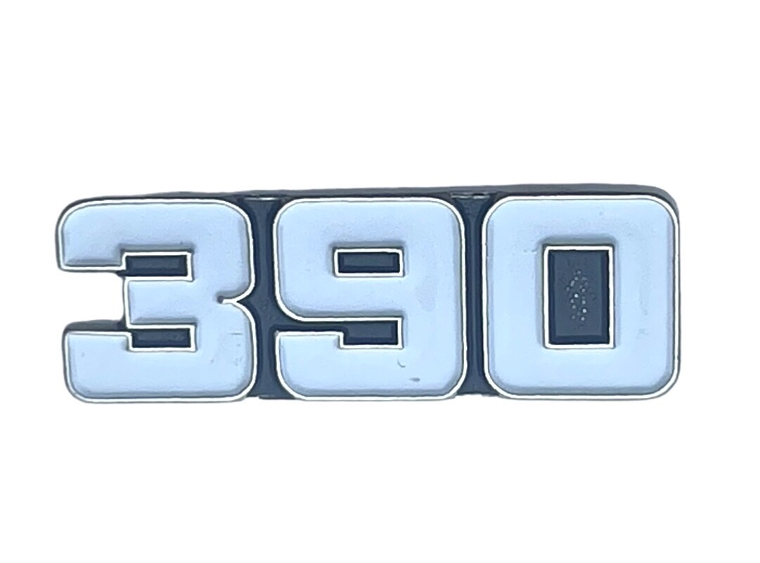 390 Ford CID Emblem Muscle Car Auto 1 Inch Pin EE06719