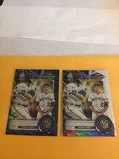 2022 Topps Gold Label CLASS 1 BLACK FOIL & BASE Christian Yelich #51 Brewers