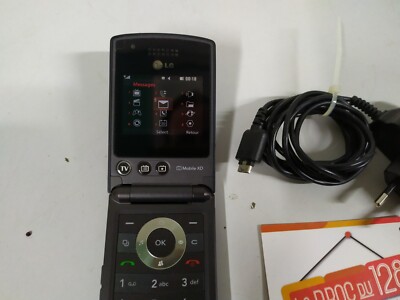 Téléphone Portable LG HB620T - Débloqué Et Fonctionnel - Modèle Rare Noir, Opérateur SFR - Occasion Avec Marques D'usure