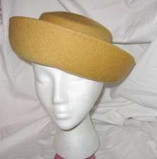 Vintage Wool Neumann Endler TNL Brim Hat Camel Color Excellent