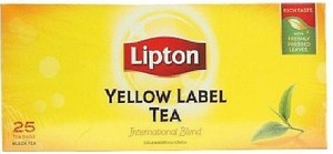 Lipton Yellow Label tea 25's 2g (8888086021001)