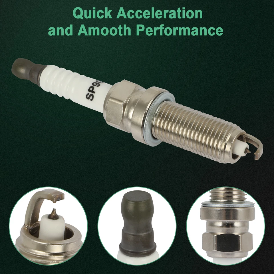 6x bujías dobles de iridio para Infiniti Q70L V6 2015-2019 3,7 L Foto 2 de 4