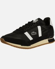 Lacoste Partner Retro 319 1 Mens Textile and Suede Lace Up Trainer Size UK 8