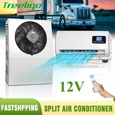 12V Cooling Truck Cab Air Conditioner Split Kits For Semi Bus RV Caravan Vehicle