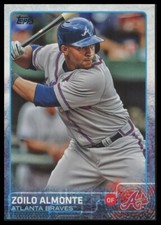 2015 Topps #681 Zoilo Almonte Atlanta Braves
