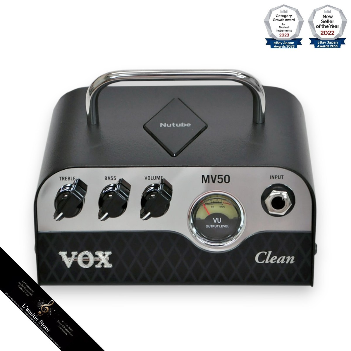 VOX MV50-CL Clean Guitar Amplifier Amp 50W Hybrid Tube