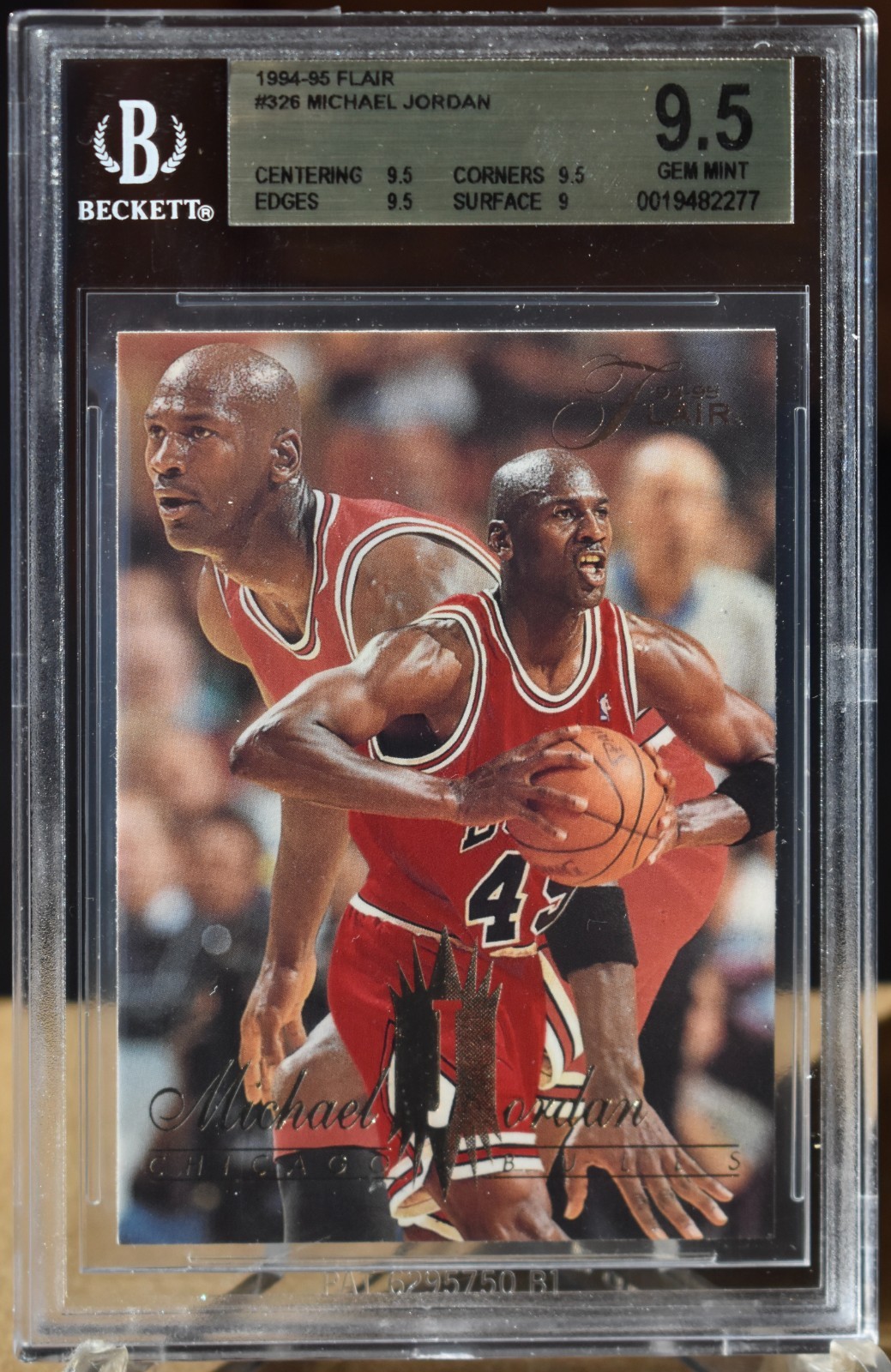 1994-95 Flair - Michael Jordan #326 BGS 9.5 Gem Mint! HOFer! GOAT!