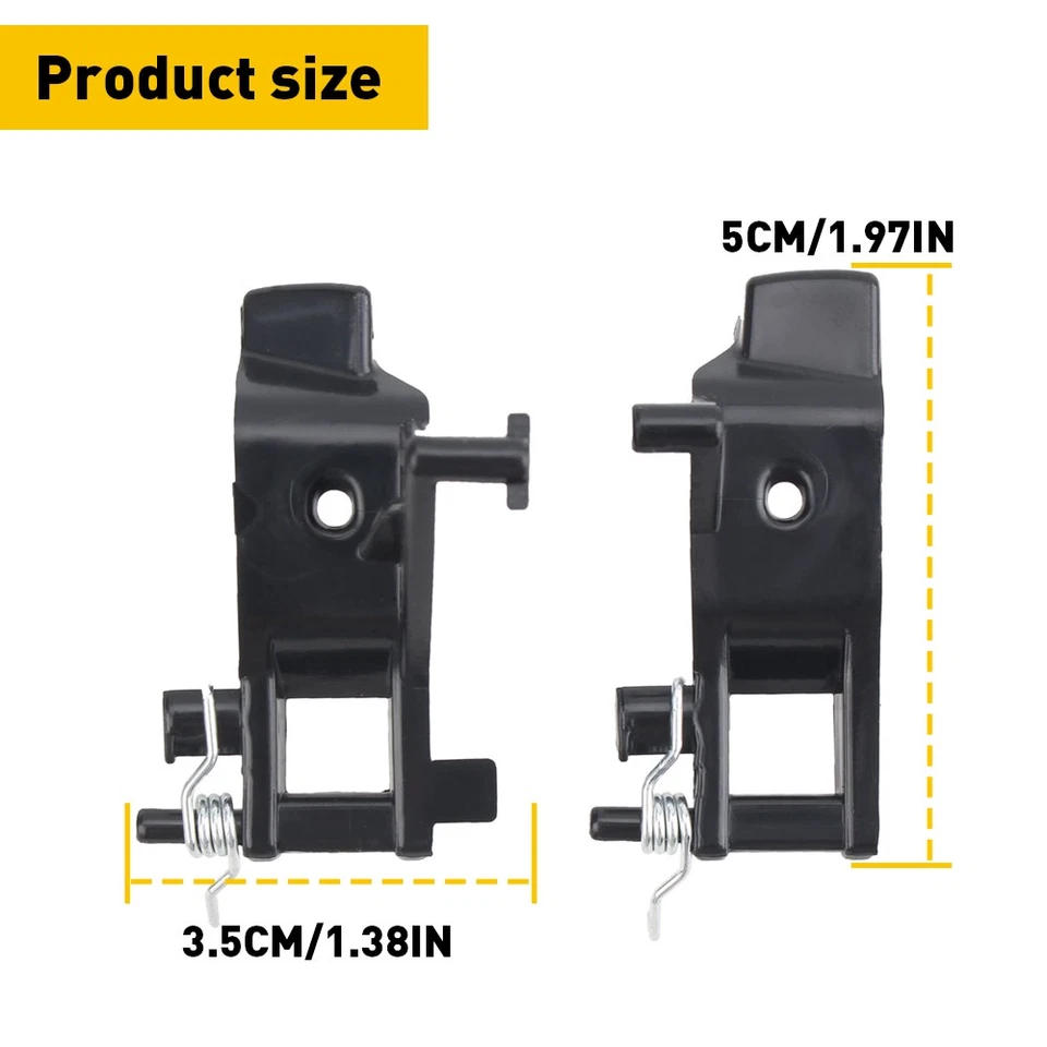 for Mercedes-Benz W166ML W292 X166 GL Center Armrest Console Latch Clip LH+RH Foto 4 de 4