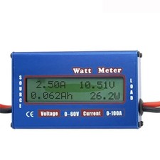 Watt Power Tester Wattmeter DC Power Analyzer Anal...