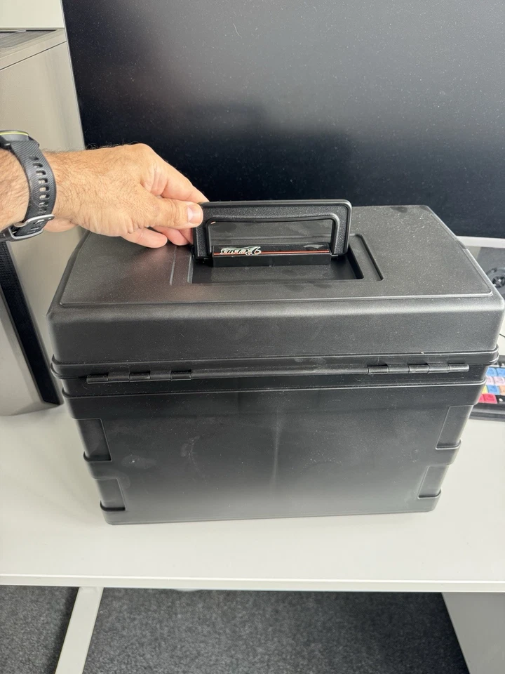 Meiho Angelkoffer Box - VS-8010 schwarz 42x24,5x32,6cm