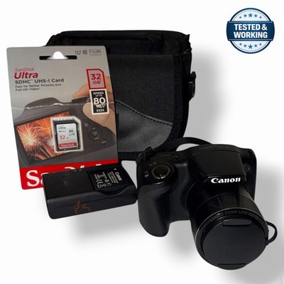 Canon PowerShot SX420 IS Digital Camera W/ 42x HD Optical Zoom Lens WiFi BUNDLE