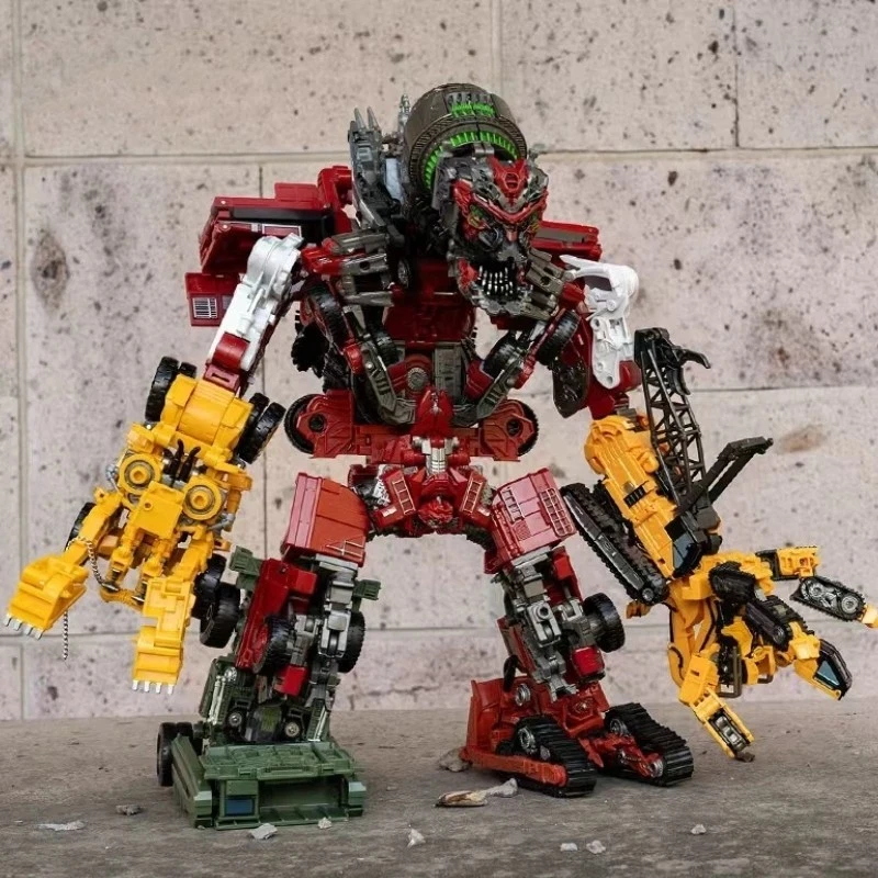 NEW 8 In 1 Oversize Devastator Action Figures Robot Transformation Toy Kids Toys - Image 4 of 4