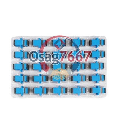 200x SC-SC Coupler Fiber Optic Connector Adapter SC UPC SM Flange Simplex