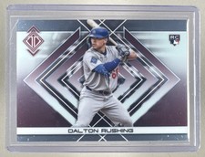 Dalton Rushing 2025 Topps Transcendent #29 Icons Chrome Image Variation RC