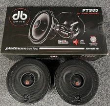 DB DRIVE PTS65 6.5 2 VÍAS PLATINO SERIE SQL RENDIMIENTO 300 VATIOS 2 OHMS