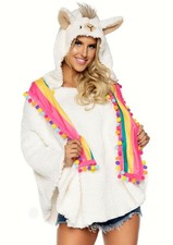 Leg Avenue Llama Poncho, Multi, One Size, As Shown, One Size