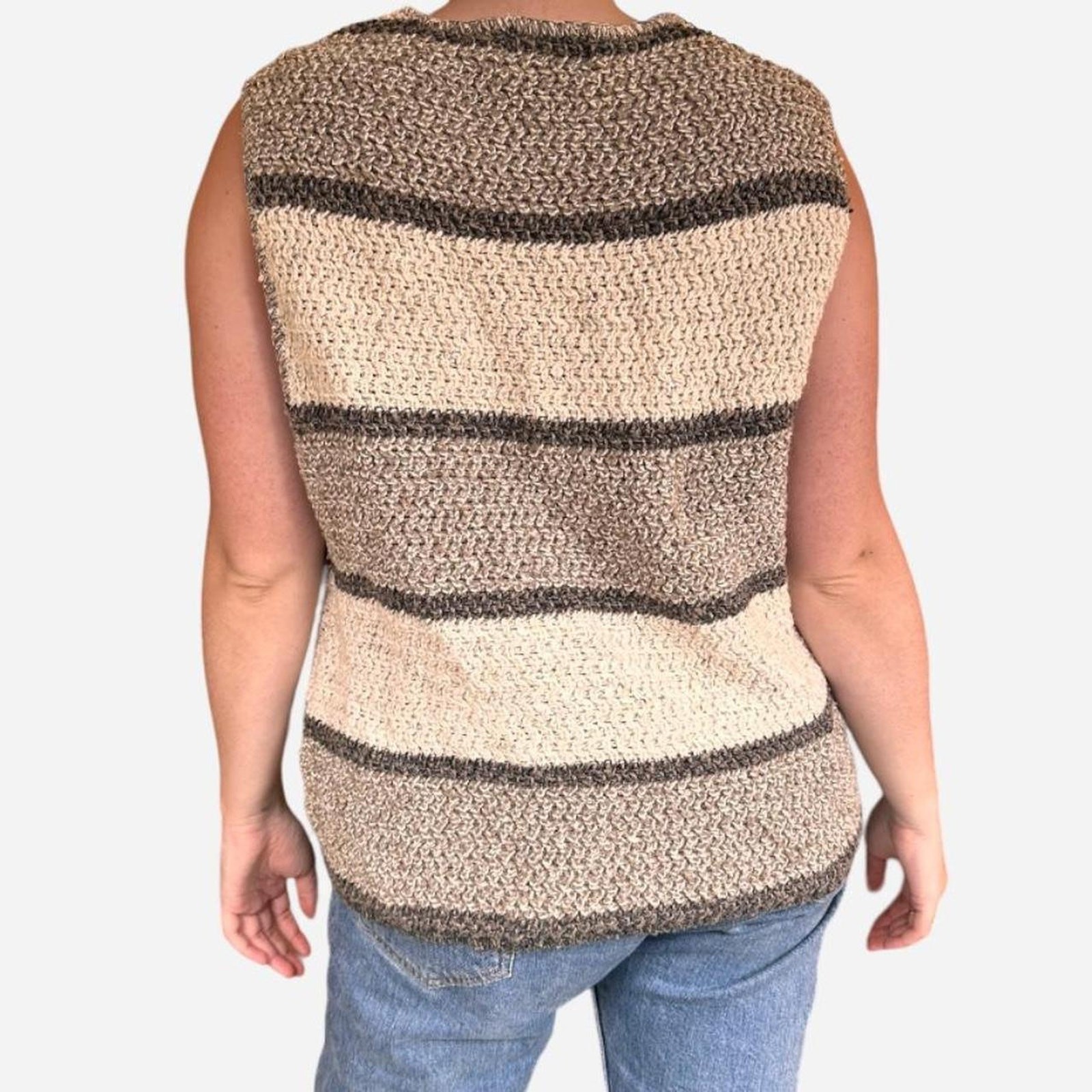 Structure Le Collection knitted wool knitted swea… - image 3