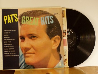 Pat Boone    Pat's Greatest Hits   Dot First Press