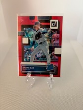 2022 Panini Donruss - Rated Rookie Shane Baz #66 Holo Red (RC)