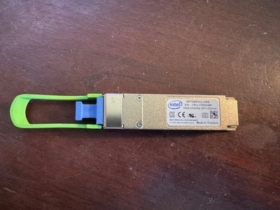 New SPTSBP2CLCKS INTEL 100G-CWDM4 1271-1331NM OPTICAL TRANSCEIVER MODULE 1-PACK