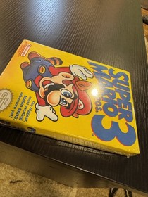 1990 NINTENDO SUPER MARIO BROS. 3 SIGILLATO IN FABBRICA NES SIGILLO OVALE NUOVO MENTA *LEGGI*