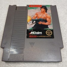 Rambo Nintendo NES Cartridge TESTED