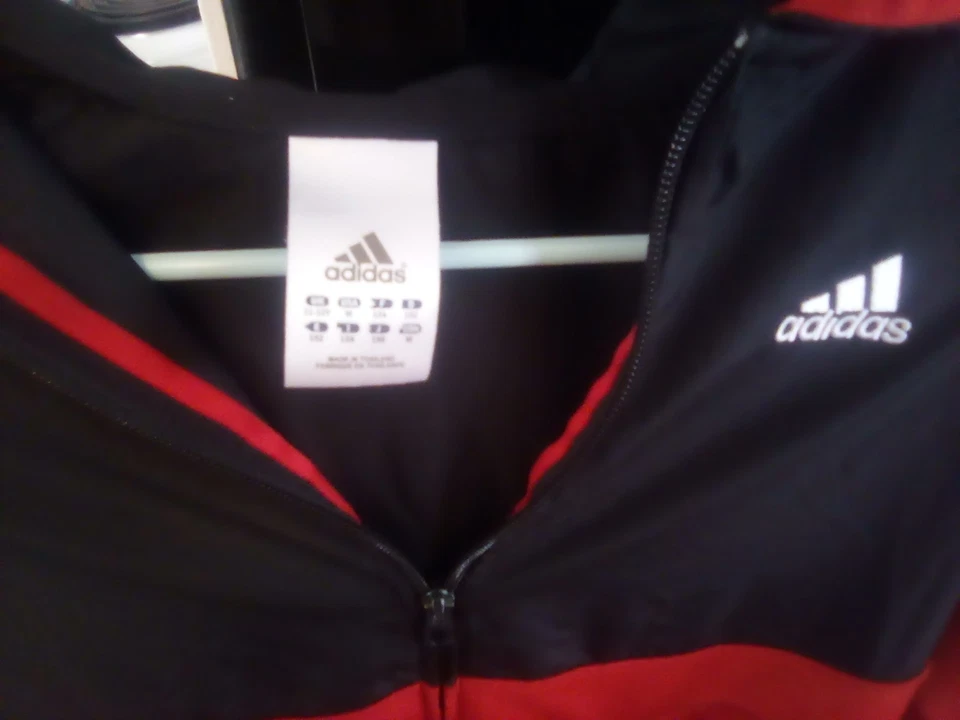 Adidas Boys Jacket Sz M - Image 2 of 4