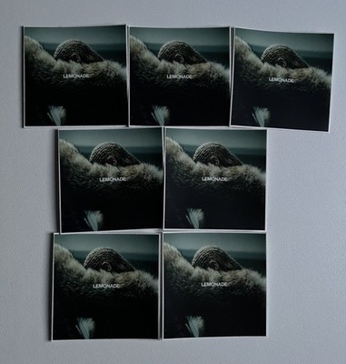 7x Beyonce Lemonade Album Cover Stickers