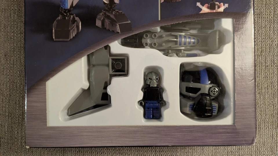 Mega Bloks - Spy # 9337 - Transforming Blok Bots 2001 - Nuevo en caja como nuevo - Sellado retirado Foto 4 de 4