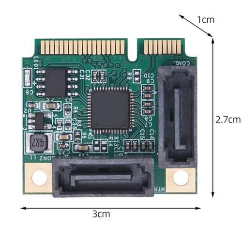 PCI-E SATA 2 Port SATA III 6G PCI Express Controllerkarte SATA3.0 PCI Ex1264 - Bild 6 von 6