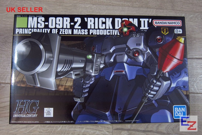 Bandai Gundam HG HGUC MS-09R-2 Rick Dom II 1/144 Gunpla Model UK Seller
