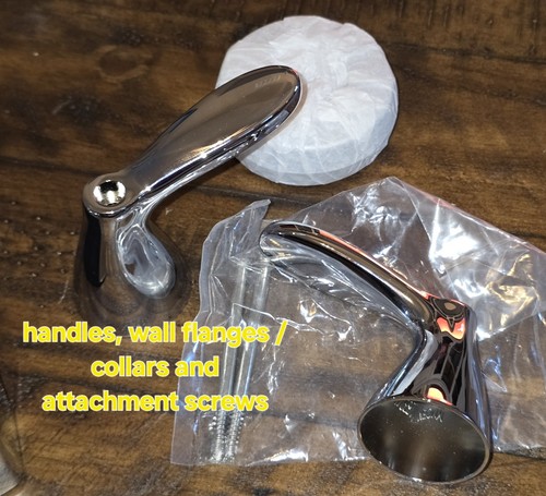 MOEN Adler 82602 Chrome 2-Handle And Tub Faucet *NO valve or Shower Head* - Picture 2 of 8