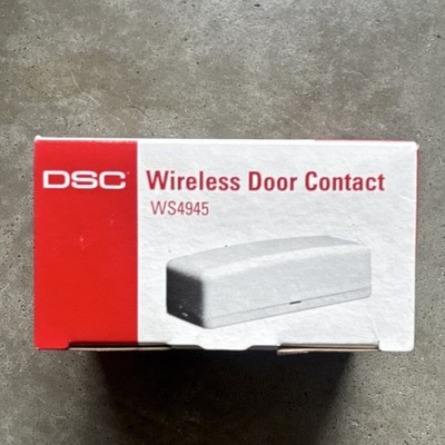 DSC WS4945 Wireless Door Sensor Indoor White 80008519 70008196 MPN WS4945