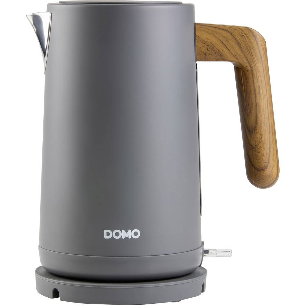 DOMO WASSERKOCHER Bollitore Grigio opaco Capacità effettiva: 1.7 l