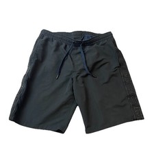 Armani Exchange A X Men's Black Swim Trunks Size Medium Logo Beach Pool