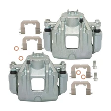 LABLT 2× Front Left & Right Brake Caliper w/ Bracket For Hyundai Santa Fe Kia