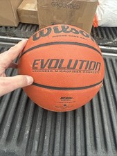 WILSON EVOLUTION BASKETBALL 29.5" INDOOR GAME BALL SIZE 7 NFHS WTB0516