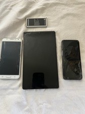 Lot of 3 Samsung Devices  Battery   Galaxy S8, Tablet,  J3 Parts Only 