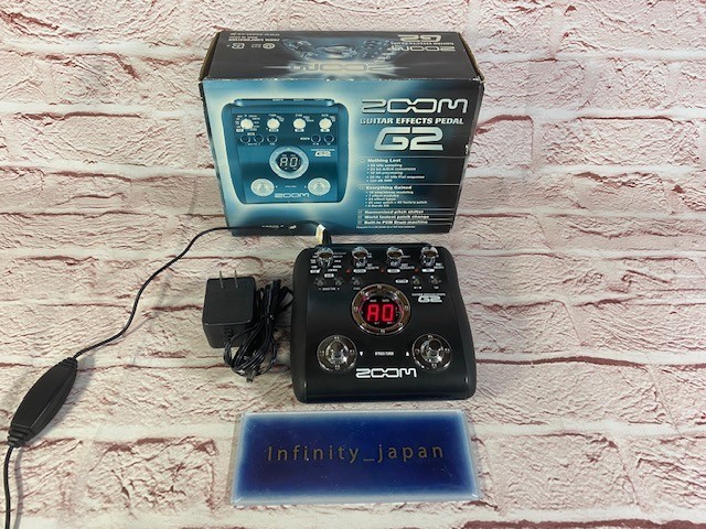 ☆未使用品　ZOOM G2　GUITAR EFFECTS PEDAL G2 Zoom G2 Multi-Effects Guitar Effect Pedal for sale online | eBay