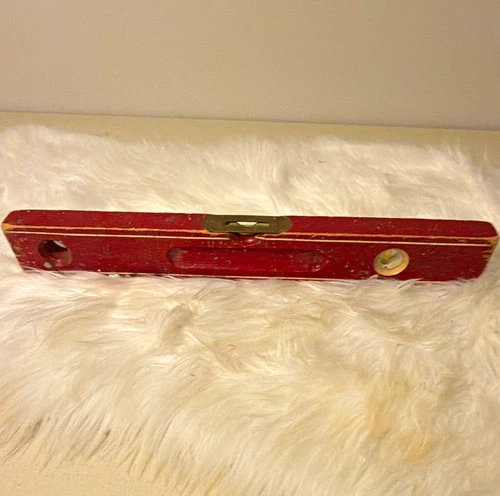 Vintage Belknap Blue Grass No. T BG 5-18 Red Wood Level Louisville