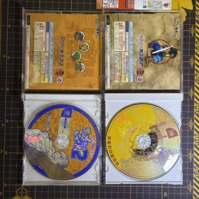 Lot 2 Power Stone 1 2 Sega Dreamcast Complete CIB Capcom W/Manual Japanese